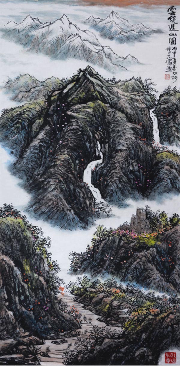 著名画家王元富入围"大美中国 · 共筑辉煌