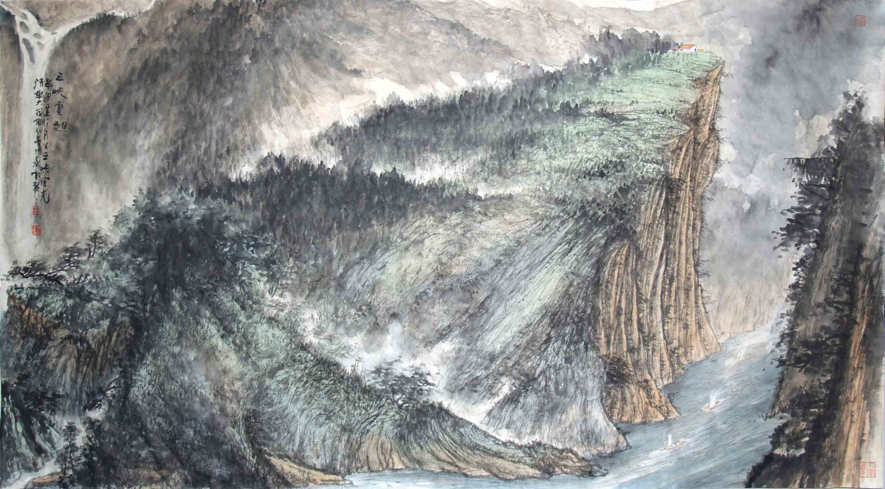 当代实力派山水大家林永松绘画风格研究