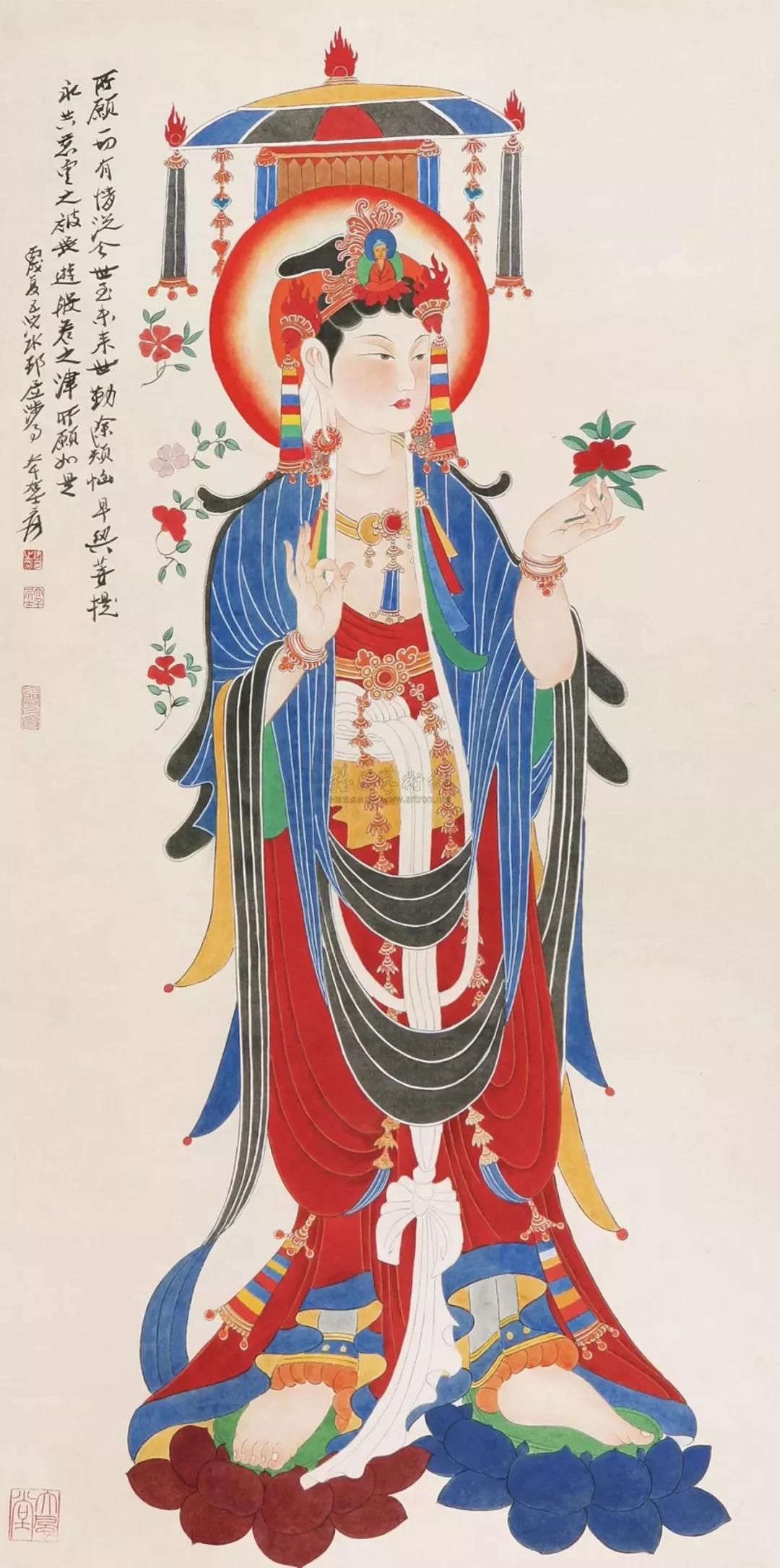 视点| 张大千:敦煌壁画对于中国画坛的影响