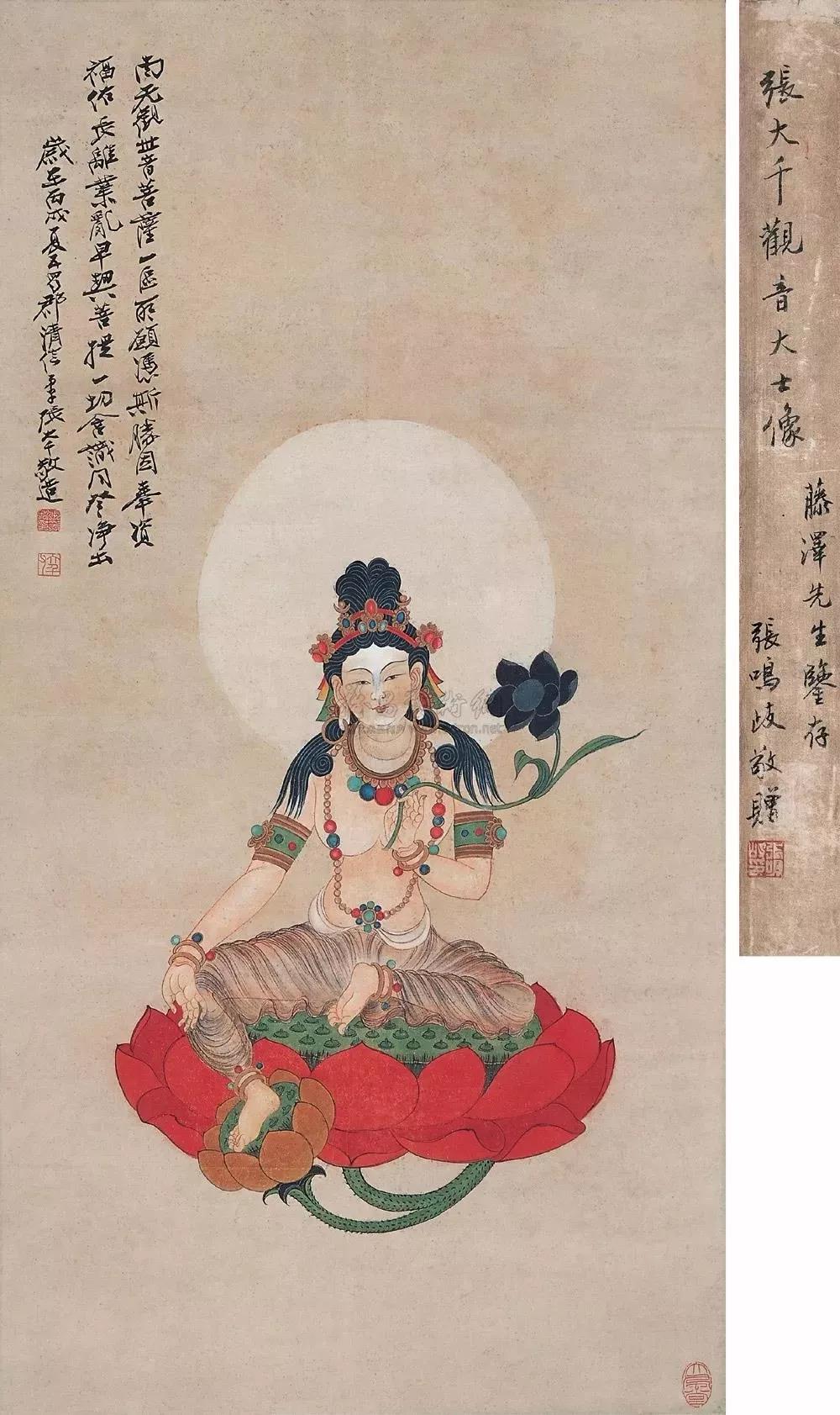 视点| 张大千:敦煌壁画对于中国画坛的影响