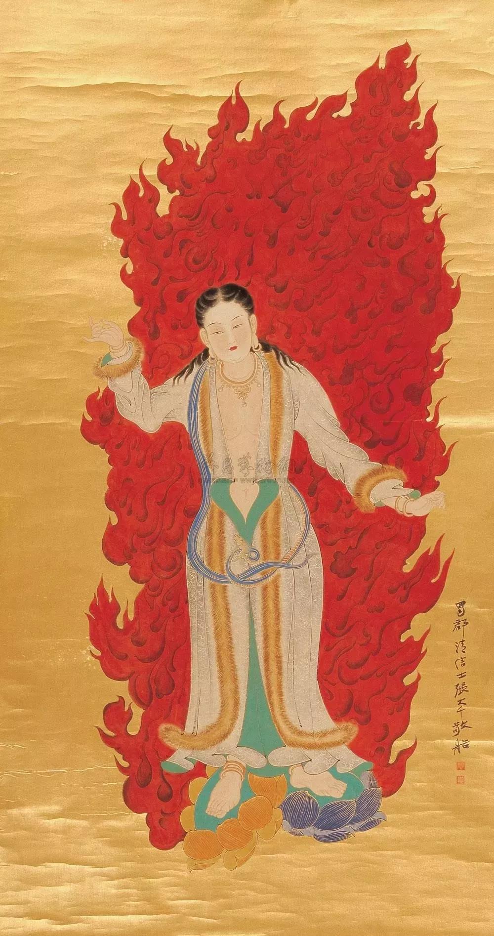 视点| 张大千:敦煌壁画对于中国画坛的影响